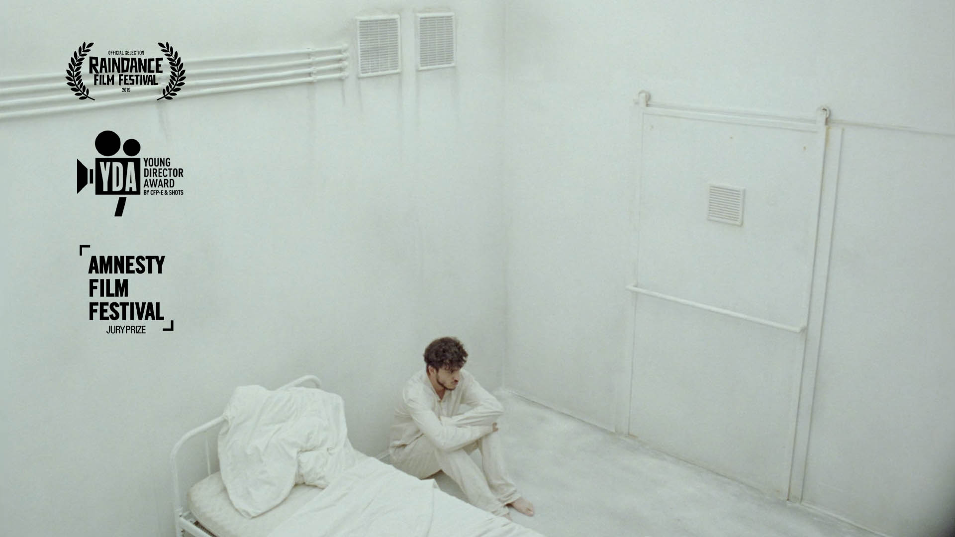 A visual interpretation of a real survivor’s testimony of white torture — a psychological method using total sensory deprivation and isolation in all-white cells.